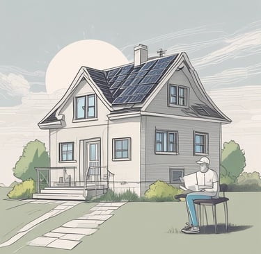 photo of white staircase