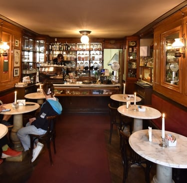 Al Bicerin, the oldest Cafè in Torino