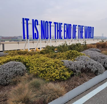 Installation on the roof the former Lingotto FIAT plant