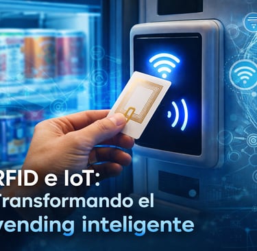 El papel fundamental del RFID en la evolución del vending