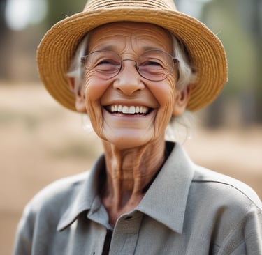Close-up of hands holding a framed photo, evoking connection and legacy.
