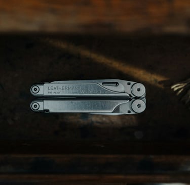 Multitool Multiferramenta prateado Leatherman 