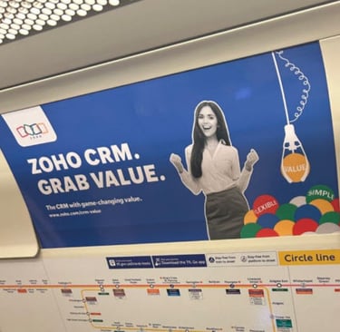 Tube ad teardown Zoho CRM