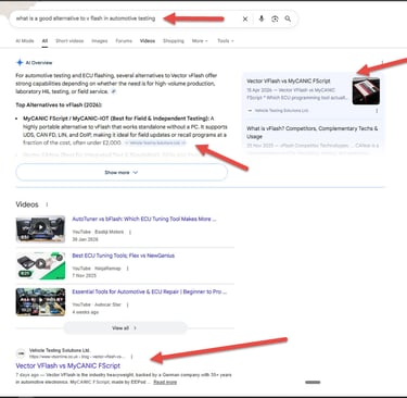 vtsonline search proof