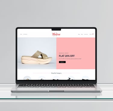 The Mochies Shoes Ecommerce Website Design and Development