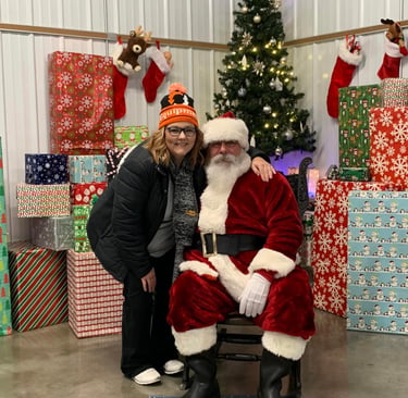 Santa Tom at Auxvasse Meet-N-Greet
