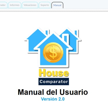 Pestaña Manual del Usuario de House Comparator