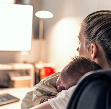 Working mom transitioning to stay-at-home-mom