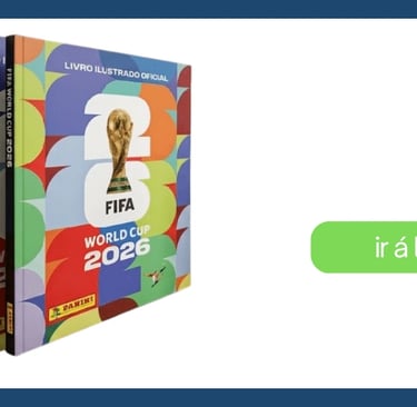Álbum de figurinha copa do mundo 2026