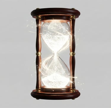 a hourglass
