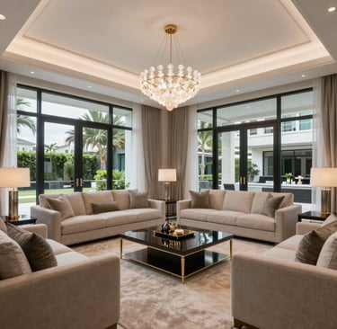 Bright living room with modern inventory