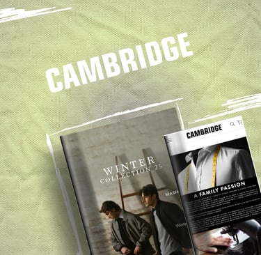 Cambridge Client Case Study Mockup