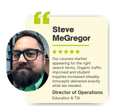 Education and TSI partner logo for digital marketing clients