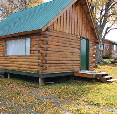 Front of Brown Bear Cabin