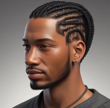 a man with long hair and a beard wearing sunglasses