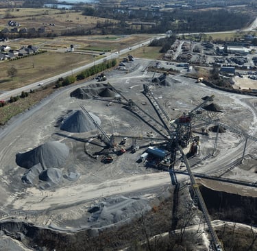 a rock quarry in Gallatin Tennessee