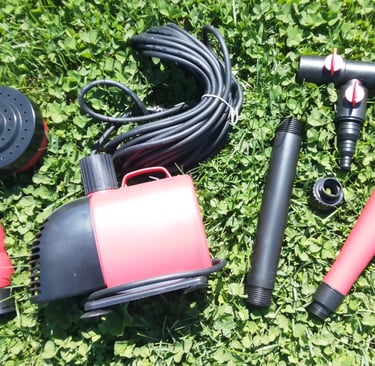 The new water Pump before installation Kurtovo Konare