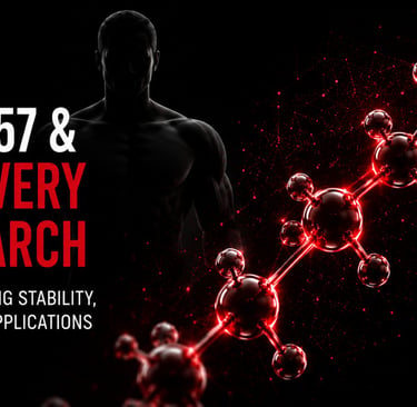 BPC-157 research peptide Canada - molecular structure illustration - Canada Biogenix
