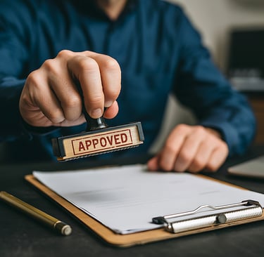 Attentive Government Grant Approved Stamp Affordable Care Act