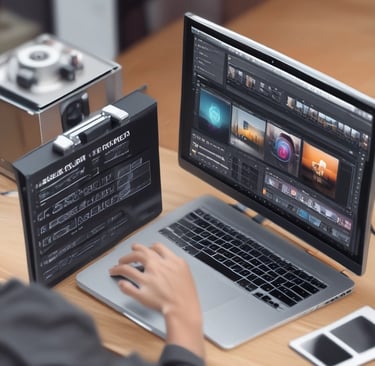 A purple and blue background with the numbers 2055