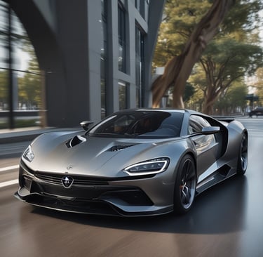 a close up of a car with a sticker on it