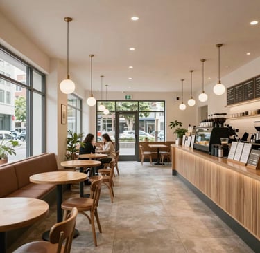 Bright living room with modern inventory