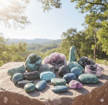 piedras naturales mexicanas usadas en joyeria artesanal