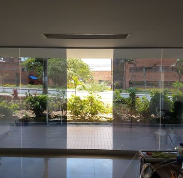 antes y despues de vidrios polarizados, gane comodidad