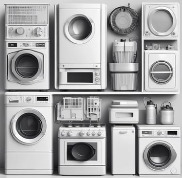 A compact kitchen area with a small TV mounted above the counter for easy viewing.