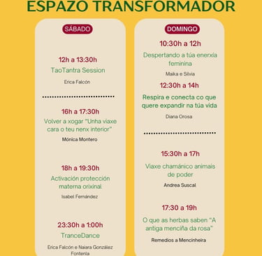 Yurta espacio transformador programa Florium