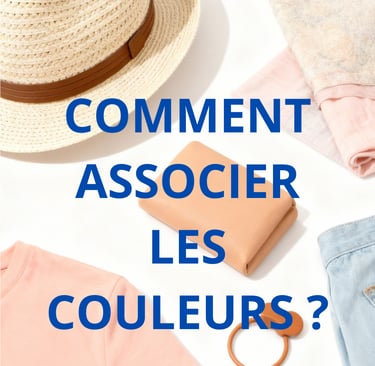 Flat lay guide association couleurs et accessoires