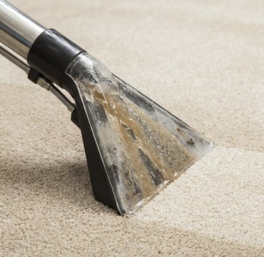 dokładne pranie dywanu odkurzaczem piorącym Numatic przez upierz to