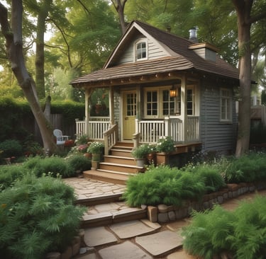 An elegant home addition blending seamlessly with the original structure.