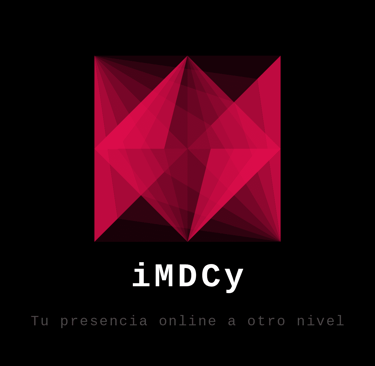 Logo iMDCy Negro Fondo