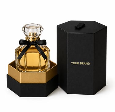 Caja Hexagonal para Perfume Personalizada