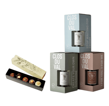 Window Wine Box and Canelé Box