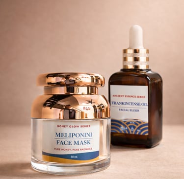 frankincense oil meliponini face mask Ancient Gift Farm