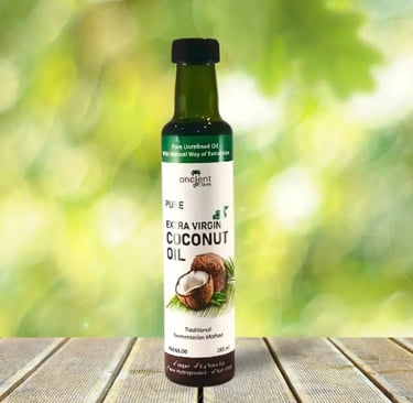 Extra Virgin Coconut Oil EVCO by Ancient Gift Farm