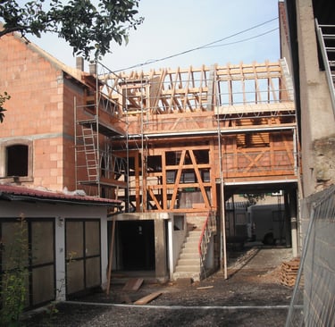 Maison en construction