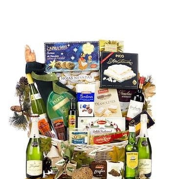 cesta navidad regalo de socio ampa