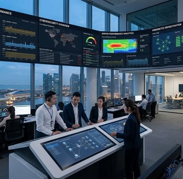 AI and data engineering professionals using machine learning and analytics technology in Singapore.