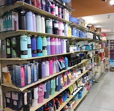 Produtos escolares de qualidade em papelaria local