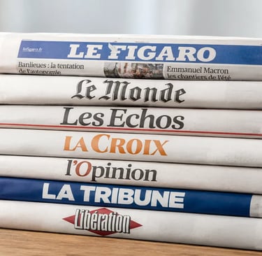 Pile de quotidiens nationaux français acceptés comme sources Wikipédia fiables