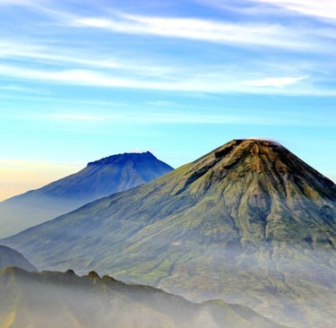 mountain sindoro sumbing