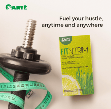 Sante Barley Fit & Trim - Green Tea Lemon - L Carnitine