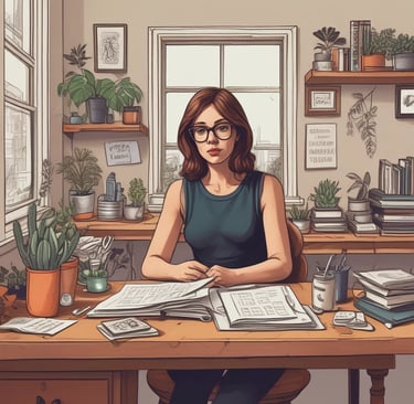 black retractable pen on opened book beside red and white go get'em-printed coffee cup