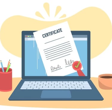 attestations de participation digitales