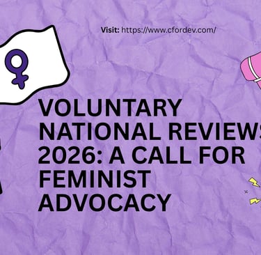 Voluntary National Reviews 2026 at the UN High-Level Political Forum