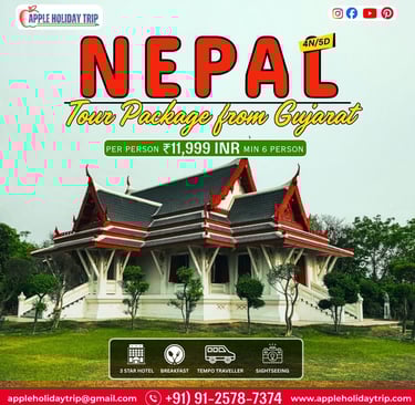 nepal tour package from gujarat