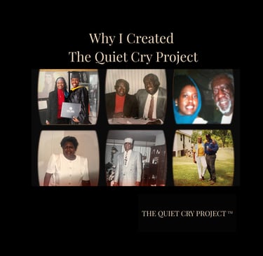 the quiet cry project reflection grief support